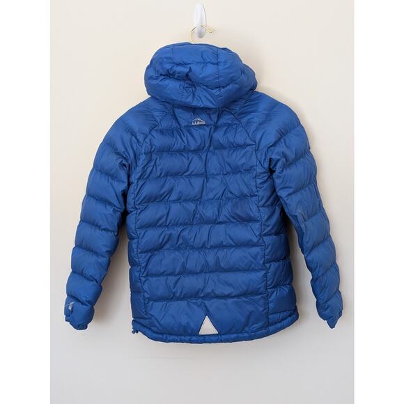 L.L. Bean Kids Ultralight 650 Down Hooded Jacket Size L (14-16) - Blue - Picture 7 of 14